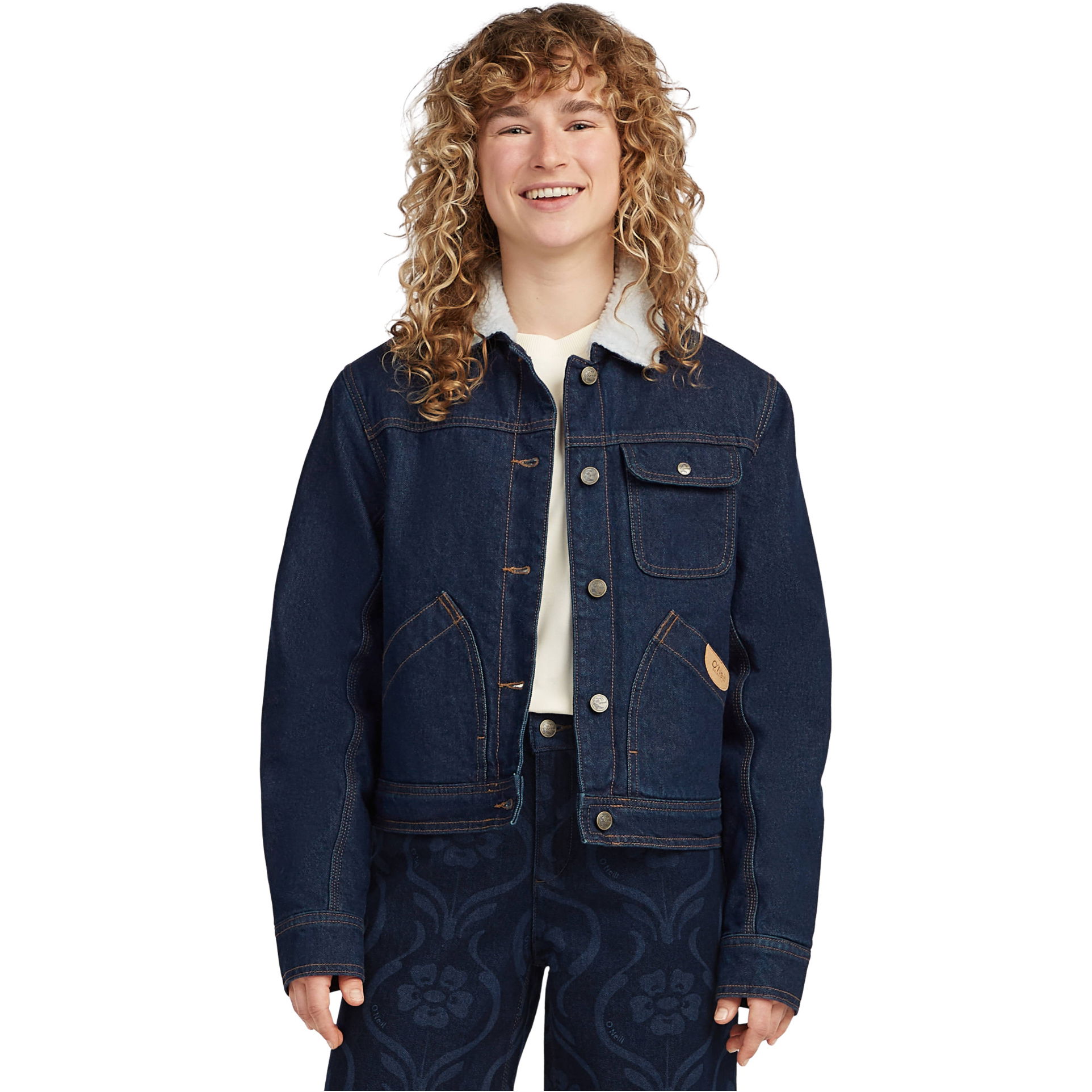 2026 O'Neill Womens O'riginals Denim Jacket 1500165 - Indigo Denim